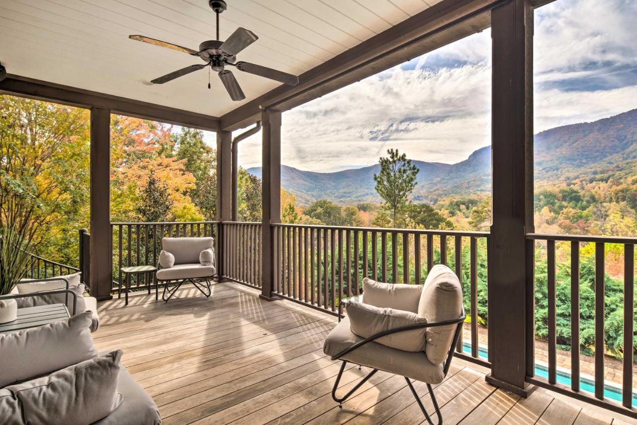 Stunning Mill Spring Home With Mountain Views! Exterior foto